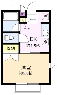 ジョイキャッスル中野Ⅰ 間取り