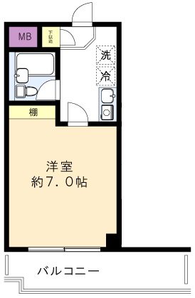 グランデール北野 間取り