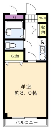 シャルム北野 間取り